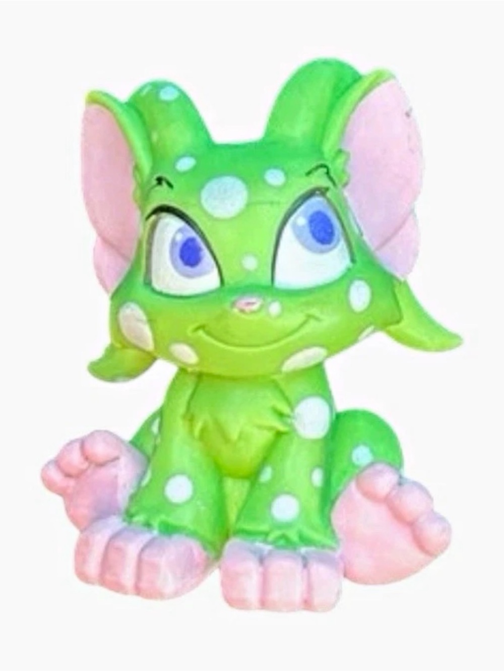 Mini Neopets 2008 Speckled Acara figure PVC Y2K Rare